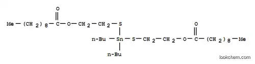 Molecular Structure of 68928-47-2 ((dibutylstannylene)bis(thio-2,1-ethanediyl) didecanoate)