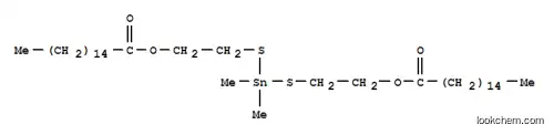 Molecular Structure of 68928-49-4 ((dimethylstannylene)bis(thioethylene) dipalmitate)