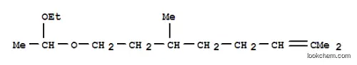Molecular Structure of 68928-61-0 (8-(1-ethoxyethoxy)-2,6-dimethyloct-2-ene)