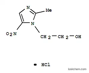 Molecular Structure of 69198-10-3 (Metronidazolehydrochloride)