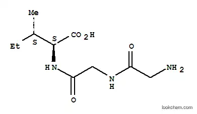 Molecular Structure of 69242-40-6 (Glycylglycyl-L-isoleucine)