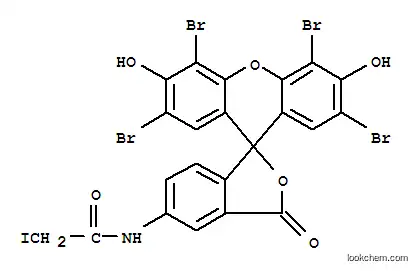 Molecular Structure of 69414-31-9 (EOSIN-5-IODOACETAMIDE)