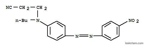Molecular Structure of 69472-19-1 (3-[butyl[4-[(4-nitrophenyl)azo]phenyl]amino]propiononitrile)