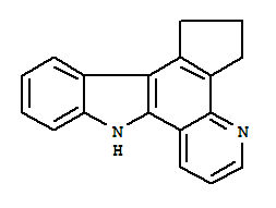 1,2,3,8-TETRAHYDROCYCLOPENTA[C]PYRIDO[3,2-A]CARBAZOLECAS