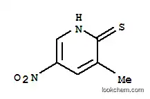 Molecular Structure of 6960-21-0 (3-methyl-5-nitro-1H-pyridine-2-thione)