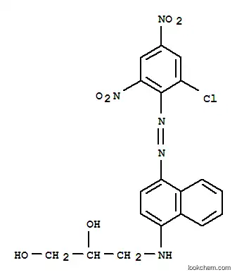 Molecular Structure of 69828-87-1 (3-[[4-[(2-chloro-4,6-dinitrophenyl)azo]naphthyl]amino]propane-1,2-diol)