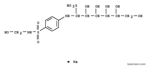 Molecular Structure of 7007-76-3 (sodium 2,3,4,5,6-pentahydroxy-1-[[4-(hydroxymethylsulfamoyl)phenyl]amino]hexane-1-sulfonic acid)