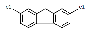 Molecular Structure of 7012-16-0 (2,7-Dichlorofluorene)