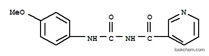 N-(((4-Methoxyphenyl)amino)carbonyl)nicotinamide