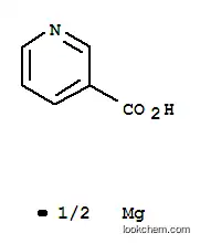 Molecular Structure of 7069-06-9 (3-Pyridinecarboxylic acid magnesium salt)