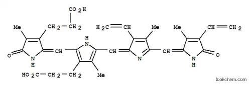 Molecular Structure of 70695-22-6 (biliverdin XIII beta)