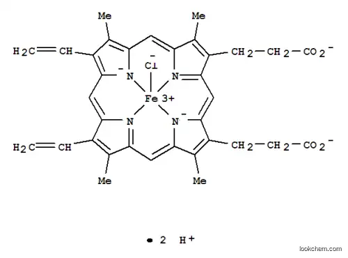 Molecular Structure of 70697-39-1 (1,4,5,8-tetramethylhemin)