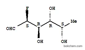 Molecular Structure of 70763-62-1 (2-Deoxy-2-fluoro-L-fucose)