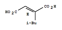 2-Butenedioic acid,2-(2-methylpropyl)-, (2E)- cas  7147-32-2