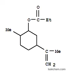 Molecular Structure of 71662-22-1 ((1alpha,2beta,5alpha)-2-methyl-5-(1-methylvinyl)cyclohexyl propionate)