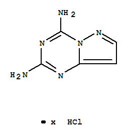 2,4-DIAMINO-PYRAZOLO[1,5-A]-S-TRIAZINE HCL HEMIHYDRATE