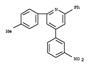 Pyridine,2-(4-methylphenyl)-4-(3-nitrophenyl)-6-phenyl-