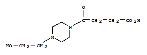 4-[4-(2-HYDROXYETHYL)PIPERAZIN-1-YL]-4-OXO-BUTYRIC ACID