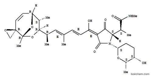 Molecular Structure of 7229-50-7 (Streptolydigin)