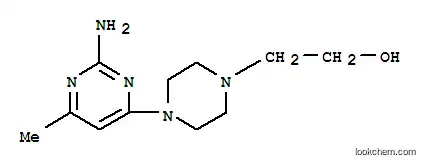 Molecular Structure of 723510-50-7 (2-[4-(6-AMINO-2-METHYLPYRIMIDIN-4-YL)PIPERAZIN-1-YL]ETHANOL)