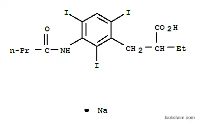 Molecular Structure of 7246-21-1 (TYROPANOATE SODIUM (500 MG))