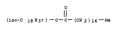 Hexadecanoic acid,isooctadecyl ester