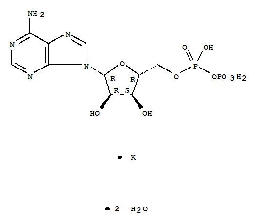 Adenosine 5'-(trihydrogen diphosphate) monopotas