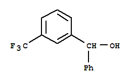 Molecular Structure of 728-80-3 (Benzenemethanol, a-phenyl-3-(trifluoromethyl)-)