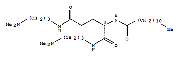 Pentanediamide,N,N'-bis[3-(dimethylamino)propyl]-2-[(1-oxododecyl)amino]-, (S)- (9CI)