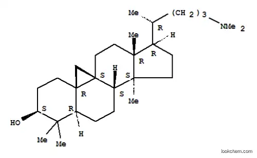 Molecular Structure of 73116-19-5 (25-azacycloartanol)