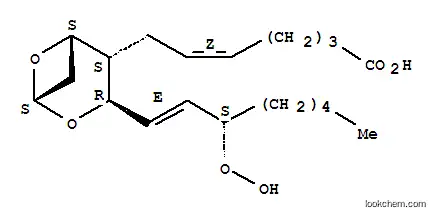 Molecular Structure of 73151-69-6 (15-hydroperoxythromboxane A2)