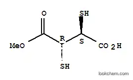 Molecular Structure of 73618-85-6 (dimercaptosuccinic acid monomethyl ester)