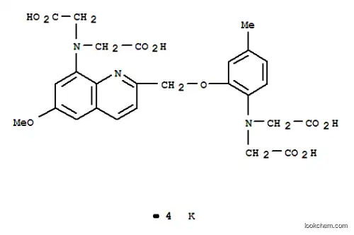 Molecular Structure of 73630-23-6 (QUIN 2, TETRAPOTASSIUM SALT)