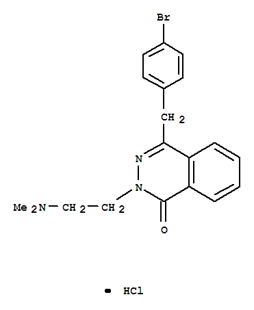 1(2H)-PHTHALAZINONE,4-(P-BROMOBENZYL)-2-(2-(DIMETHYLAMINO)ETHYL)-,HY DROCHLORIDE