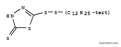 1,3,4-Thiadiazole-2(3H)-thione, 5-(tert-dodecyldithio)-