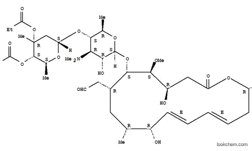 Molecular Structure of 74014-51-0 (ROKITAMYCIN)