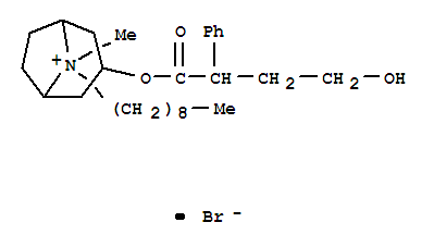 (8-METHYL-8-NONYL-8-AZONIABICYCLO[3.2.1]OCT-3-YL) 4-HYDROXY-2-PHENYL-B UTANOATE BROMIDE
