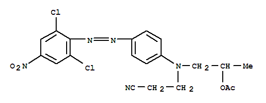 Propanenitrile,3-[[2-(acetyloxy)propyl][4-[2-(2,6-dichloro-4-nitrophenyl)diazenyl]phenyl]amino]-