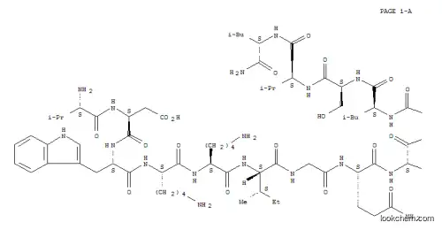 Molecular Structure of 74129-19-4 (VAL-ASP-TRP-LYS-LYS-ILE-GLY-GLN-HIS-ILE-LEU-SER-VAL-LEU-NH2)