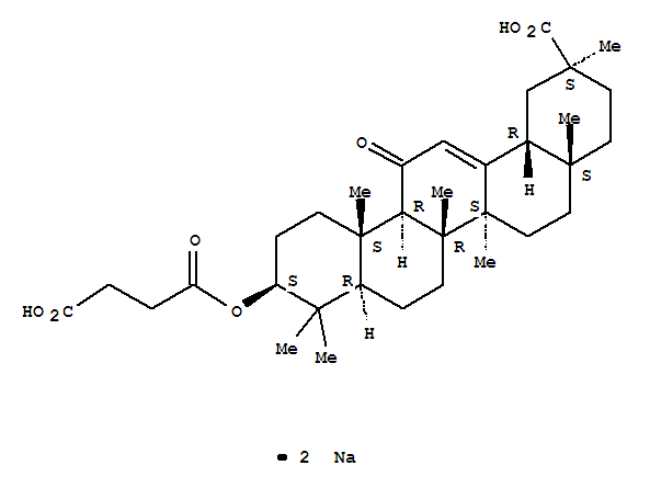 Carbenoxolone disodium cas  7421-40-1