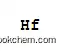 Molecular Structure of 7440-58-6 (Hafnium)