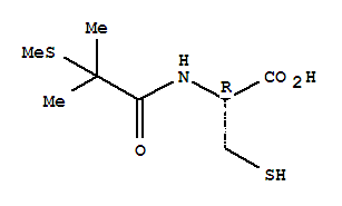 N-2-methyl-2-(methylthio)propanoyl-L-cysteine