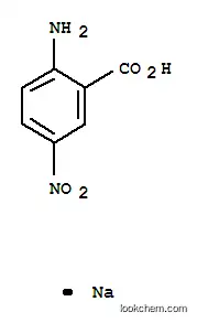 Molecular Structure of 74496-09-6 (sodium 5-nitroanthranilate)