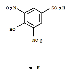 Benzenesulfonic acid,4-hydroxy-3,5-dinitro-, potassium salt (1:1)