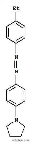 Molecular Structure of 75236-19-0 (4'-ethyl-4-N-pyrrolidinylazobenzene)