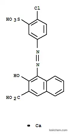Molecular Structure of 7538-59-2 (calcium 4-[(4-chloro-3-sulphonatophenyl)azo]-3-hydroxy-2-naphthoate)