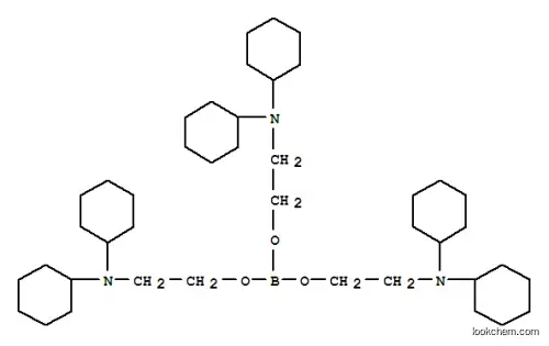 Molecular Structure of 7539-58-4 (tris[2-(dicyclohexylamino)ethyl] borate)