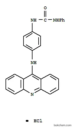 Molecular Structure of 75775-62-1 (1-(p-(9-Acridinylamino)phenyl)-3-phenylurea hydrochloride)