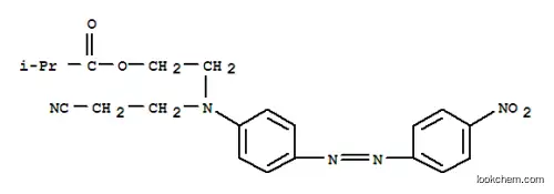 2-((2-Cyanoethyl)(4-((4-nitrophenyl)azo)phenyl)amino)ethyl isobutyrate