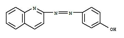 Phenol,4-[2-(2-quinolinyl)diazenyl]-
